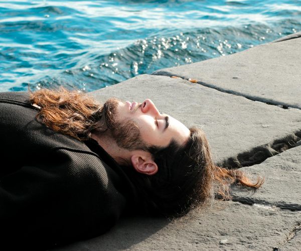 Calm nature scene representing breathing harmony